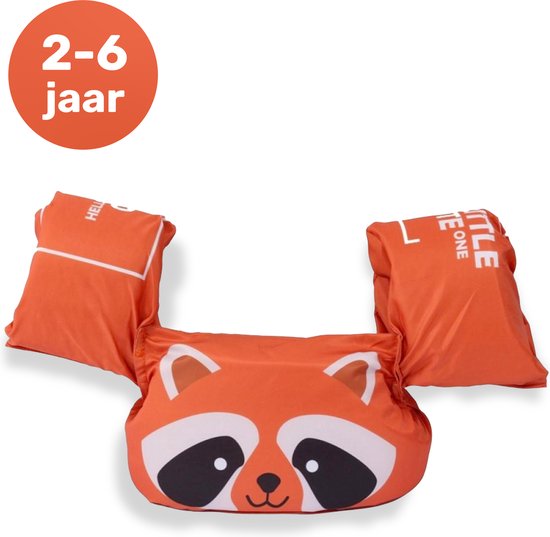 virtueel echo Tomaat LBB - Puddle Jumper - Zwemvest - Rode panda - Zwembandjes | bol.com