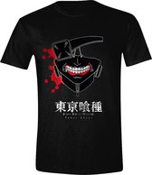 Tokyo Ghoul - Blood Filled Mask - T-Shirt  -Maat XXL
