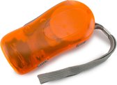 Zaklamp - Knijpkat - Dynamo - Oplaadbaar - Led zaklamp - Handmatig -  oranje