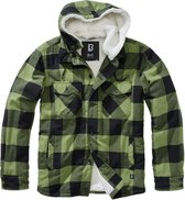 Brandit - Lumberjacket Jacket - M - Zwart/Groen