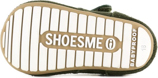 Baby | Lage schoenen | Meisjes, jongens | Green | Leer | Shoesme | Maat 22 - Shoesme