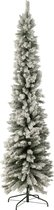 J-Line Kerstboom Plastiek Small Model Besneeuwd Groen Large