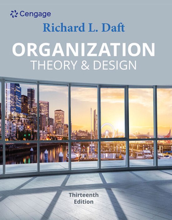 Organization Theory & Design - cover