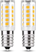 Cindaim Fulighture E14 LED - E14 LED-lampen 3 W komt overeen met 35 W halogeenlampen - 3000 K warm wit - 350 lm - 360 stralingshoek - spaarlamp voor kast - koelkast - kroonluchter en wandlamp