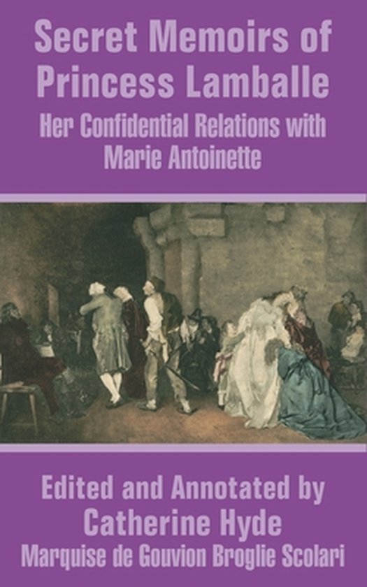 Secret Memoirs of Princess Lamballe - cover