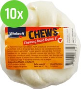 Vitakraft Chewing braid donut 3" - hondensnack - 10 Verpakkingen