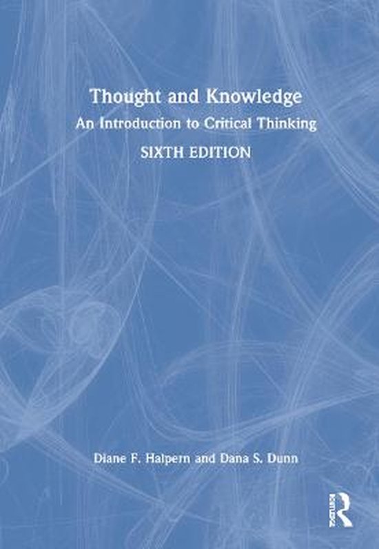 thought & knowledge an introduction to critical thinking