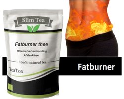 Slim Teatox Fatburner - Afslankthee - vet verbranden- boost stofwisseling- afvallen-platte buik