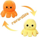 XL mood knuffel oranje octopuss / emotie / speelgoed / jongens & meisjes / knuffelbeer - knuffels