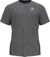 Odlo T-Shirt S/S Crew Neck Zeroweight Engineered Chill-Tec GRIJS - Maat L