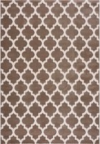Magic Floor - Tapijt - Woonkamer - Vloerkleed Gabardin 3358A - Bruin - Polyester - (230x160cm)