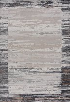 Magic Floor - Tapijt - Woonkamer - Vloerkleed Gabardin 11887 - Grijs - Polyester - (230x160cm)