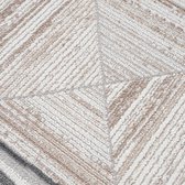 Magic Floor - Tapijt - Woonkamer - Vloerkleed Gabardin 11893 - Grijs - Polyester - (230x160cm)