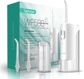 VOYOR WF500 Mini-monddouche, draagbare draadloze waterflosser, oplaadbare en waterdichte IPX7-tandenreiniger met 2 afneembare watertanks