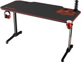 BlitzWolf BW-GD2 gaming bureau 55 inch zwart/rood