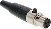 Devine MXLR-3P2 mini XLR female connector (2 STUKS) kabeldeel
