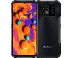 Doogee V20 16,3 cm (6.43") Dual SIM Android 11 5G USB Type-C 8 GB 256 GB 6000 mAh Zwart