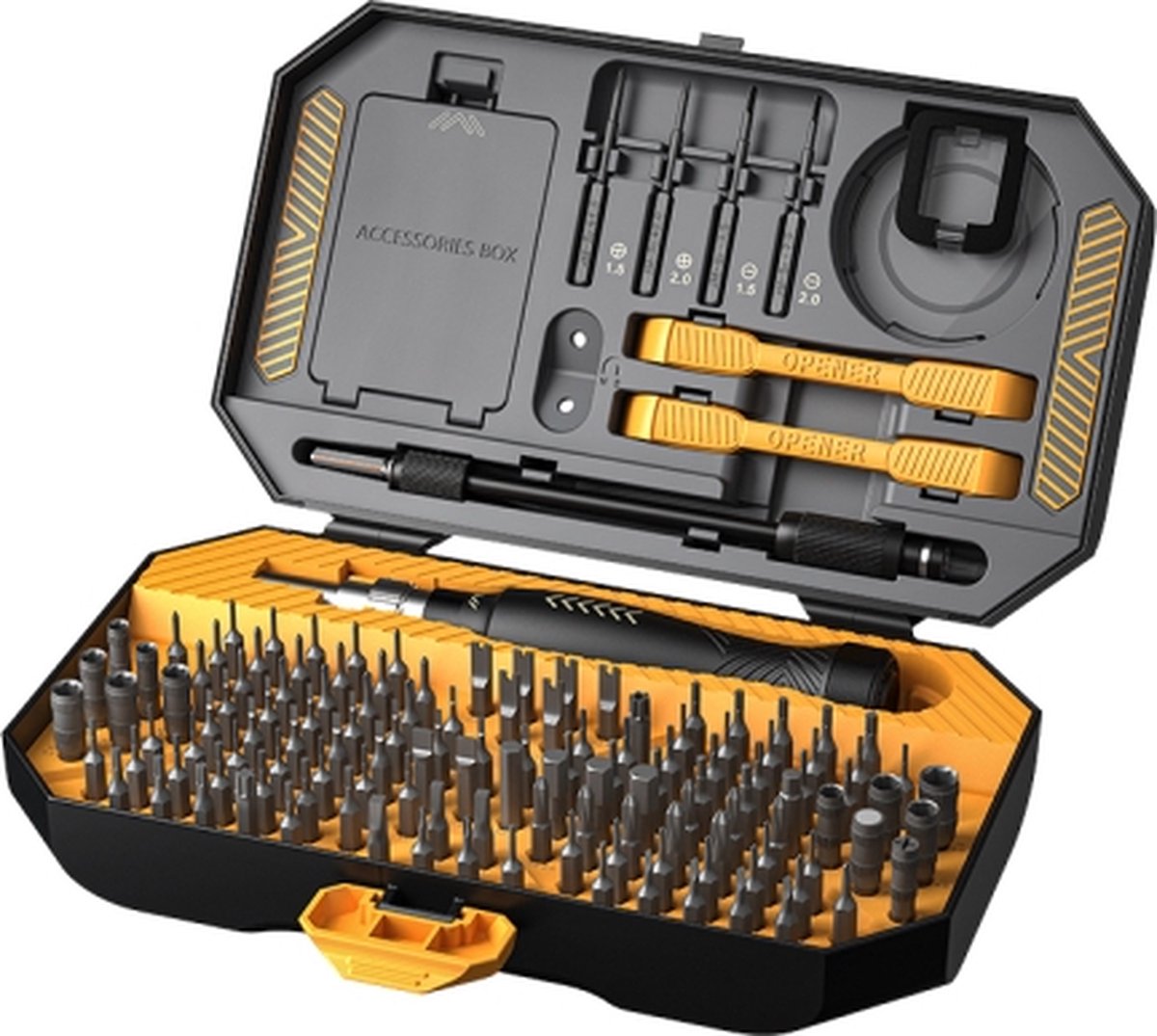 Jakemy JM-8183 145 in 1 Handleiding Multifunctionele Tool Schroevendraaier Set