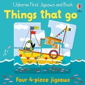 Usborne First Jigsaws And Book- Usborne First Jigsaws And Book: Things that go
