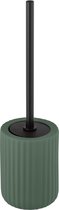 Belluno groen keramiek, wc-borstelhouder, 11,5 x 42 x 11,5 cm 346945