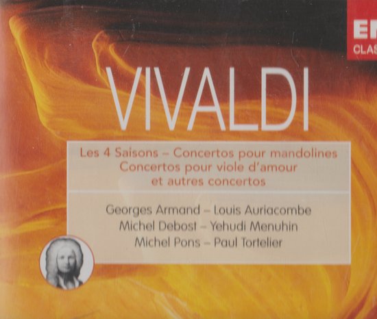 Vivaldi - De 4 Jaargetijden, concerten voor mandoline, viole d'amour en andere concerten