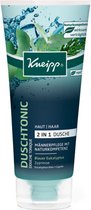 Kneipp Douchetonic 2x200ml in transparante reistoilettas