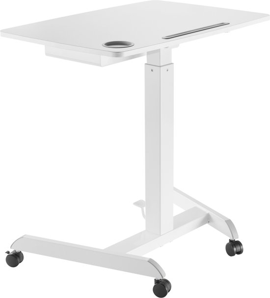 Bureau assis/debout mobile en Stock - ULINE.ca