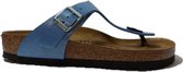 Birkenstock Teenslipper Gizeh 1021480 Graceful Riviera Blue Lichtblauw Normaal