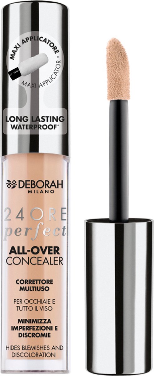 Deborah Milano 24ore perfect all-over concealer oogconcealermake-up 5,5 g 2 Beige