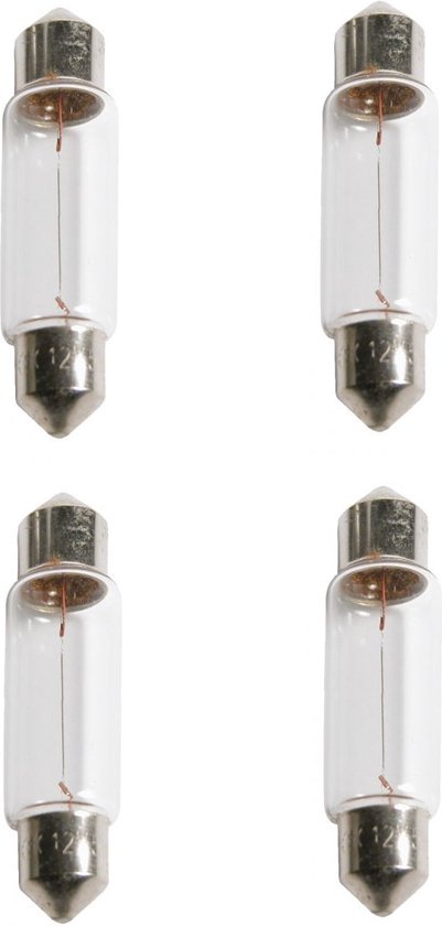 PHILIPS 12844B2 C5W 36mm 12V 5W SV8,5 Soffitte Premium Vision
