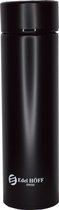 EDEL HÖFF - Smart Stainless Steel Bottles - Temperature Display Mug with LED - Touch Screen - Double Wall 500 Ml - Intelligent Water Mug - Theefles Met Filter - Thermo fles met Tem