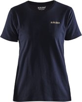 Blaklader 9412-1042 T-shirt dames Limited Edition 'Life is too short...' - Donker marineblauw - S