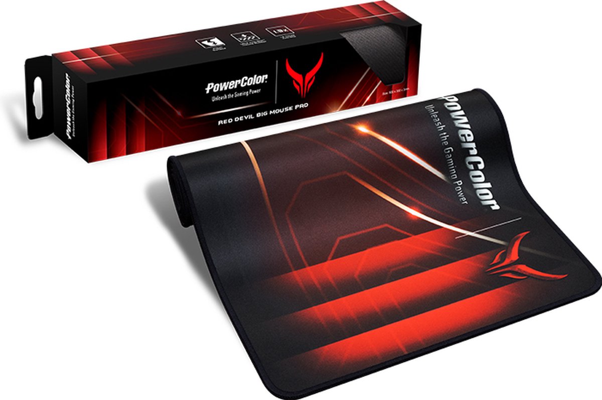PowerColor Red Devil Gaming Mouse Pad thumbnail 2