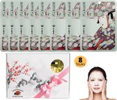 Mitomo Aloe & Cherry Blossoms Essence Giftset Vrouw - Gezichtsmaskers - Skincare - Geschenkset Vrouwen Verjaardag