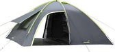 Skandika Vaasa 4 Tent -  Koepeltent - Voor 4 personen - Compacte tent, waterdicht, 3000 mm waterkolom, zilver coating, 2 ingangen, donkere cabine – Max. 195 cm stahoogte – 425x295x