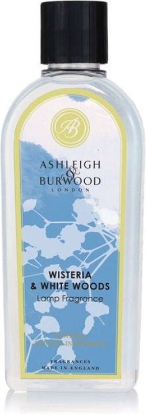 Ashleigh & Burwood Blauweregen & White Woods geurlampolie (500ml)