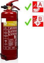 Smartwares 10.014.97 Brandblusser - 2 Liter - Schuim - Inclusief ophangbeugel - Brandklasse AB - BSI Gecertificeerd