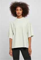Urban Classics Dames Tshirt -L- Organic Heavy Groen