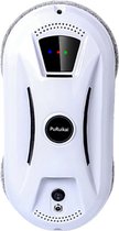 PuRuikai® Intelligente Robot Ramenwasser - Automatisch Of Bestuurbaar - Elektrische Glazenwasser - Ramen Wassen - Ruitenreiniger - Valbeveiliging - Sterke Zuigkracht - Met Afstands