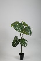 Kunstplant Potted split - topkwaliteit decoratie - Lavendel - zijden plant - 120 cm hoog