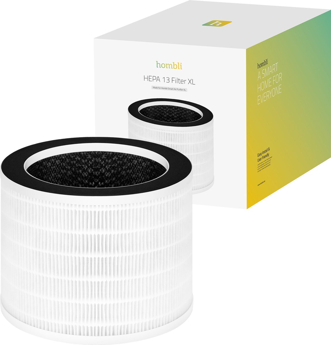 Hombli HEPA 13 Filter XL - Hombli Smart Air Purifier XL Luchtreiniger — afbeelding 1