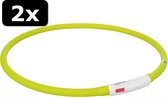 2x - HB USB FLASH LIGHT GROEN 70CM
