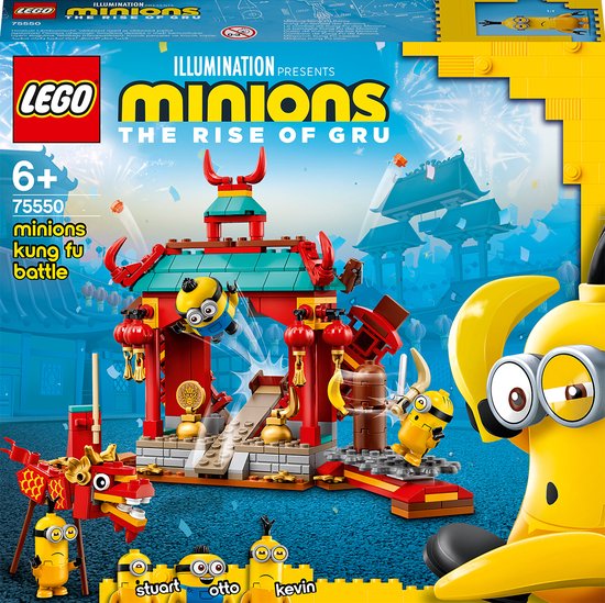 LEGO Minions Kungfugevecht - 75550 | bol.com