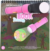 Activiteitenboek princess met zaklamp zonder baterijen