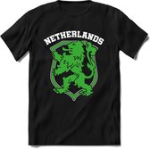 Nederland - Groen - T-Shirt Heren / Dames  - Nederland / Holland / Koningsdag Souvenirs Cadeau Shirt - grappige Spreuken, Zinnen en Teksten. Maat L