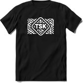 TSK Studio Shirt |Wit | T-Shirt Heren / Dames | Original & vintage | Sport Shirt Cadeau | Maat XL