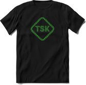 TSK Studio Shirt |Groen | T-Shirt Heren / Dames | Original & vintage | Sport Shirt Cadeau | Maat S
