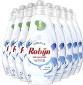 Robijn Klein & Krachtig Classics Stralend Wit Vloeibaar Wasmiddel - 6 x 665ML