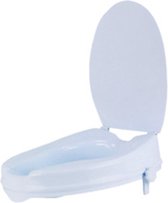 Medlogics Toiletverhoger - Verhoogde Toiletbril met deksel, 5cm, 1 stuk