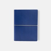 CIAK notitieboek Deluxe - 15x21cm - gelinieerd - genummerde blz. - doorlopende agenda - softcover - blauw